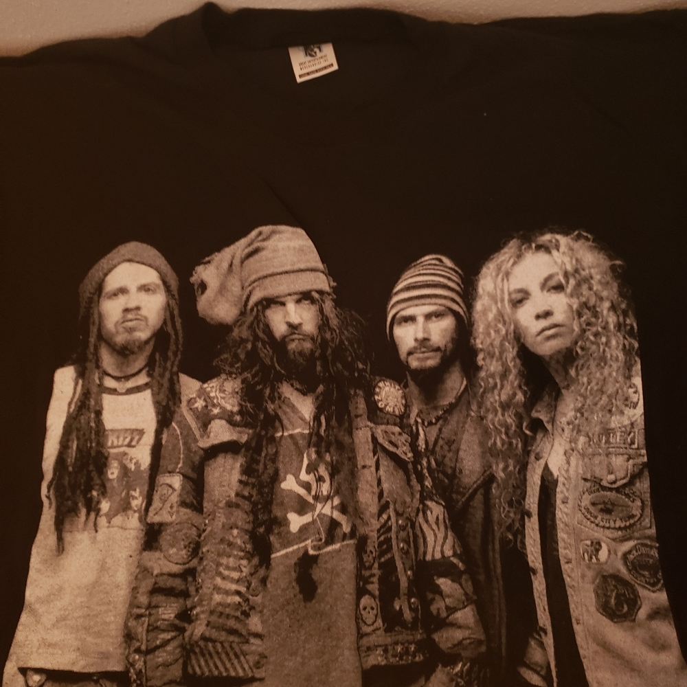 White zombie concert t shirt vintage